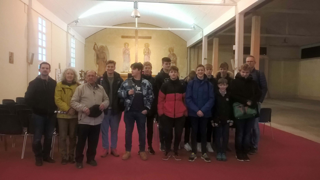 2019 03 28 visite Notre Dame de Chartres anglais copie