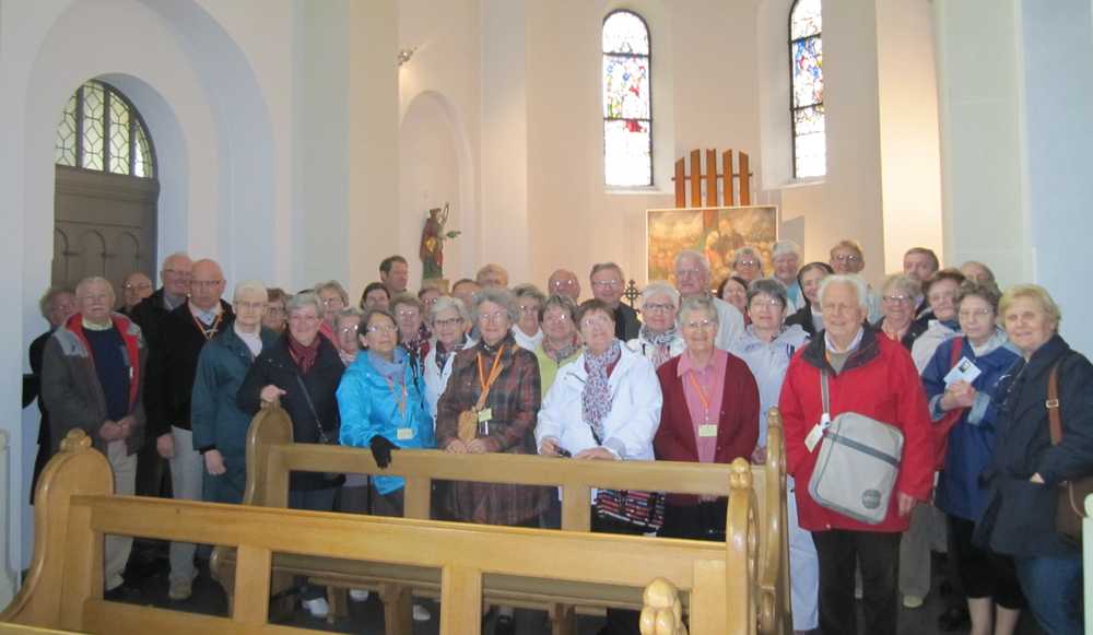 Gruppe 'Maison de la Paix' in der St. Johannes Kirche