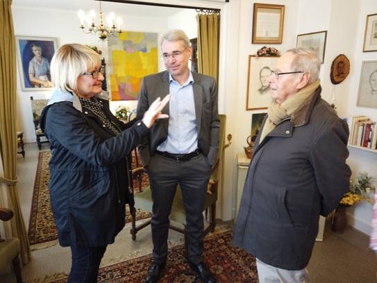 Besucher Elternhaus Cronenberg