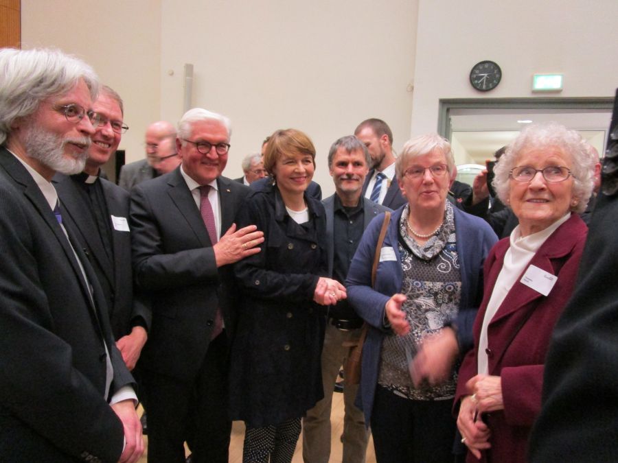 Begegnung mit Bundespräsident Frank-Walter Steinmeier und Frau Büdenbender